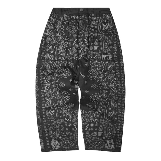 "PEACE PAISLEY" PHAT PANTS IN MIDNIGHT