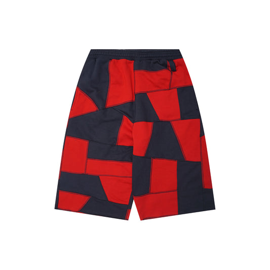 CUTOFF PANTS IN CRIMSON NOIR