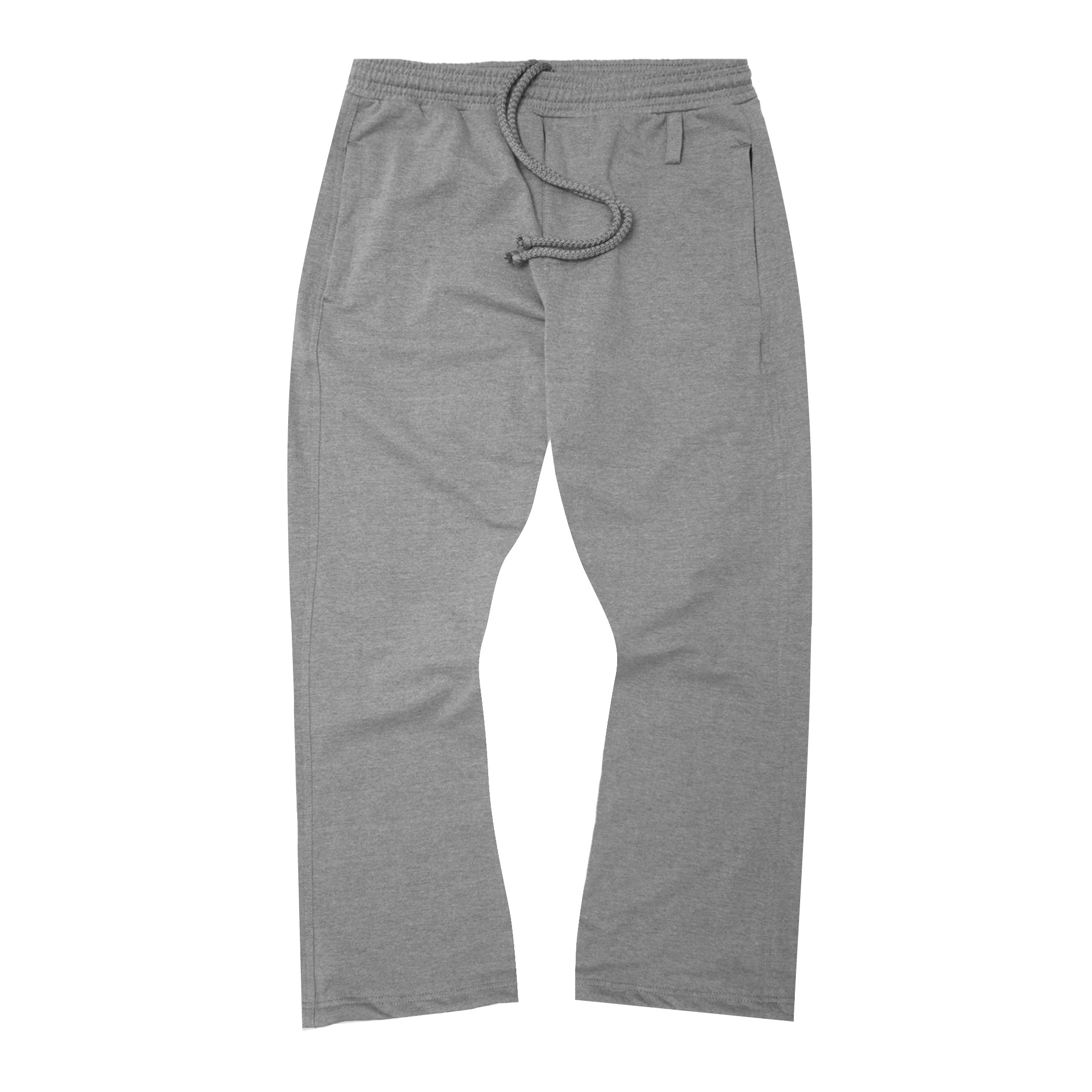 M+ BOOTCUT PANTS IN HEATHER GREY