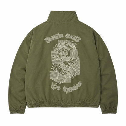 "YEAR OF THE DRAGON" M+ "WAGWAN" JACKET IN OLIVE
