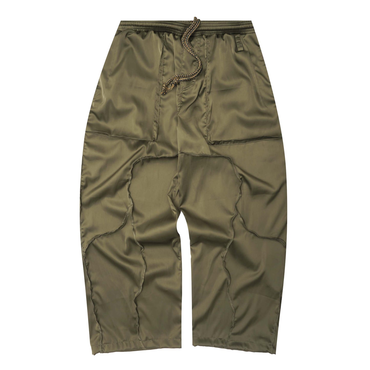 VEINS PANTS IN CELADON