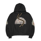 "RENAISSANCE" HOODIE IN CAVIAR
