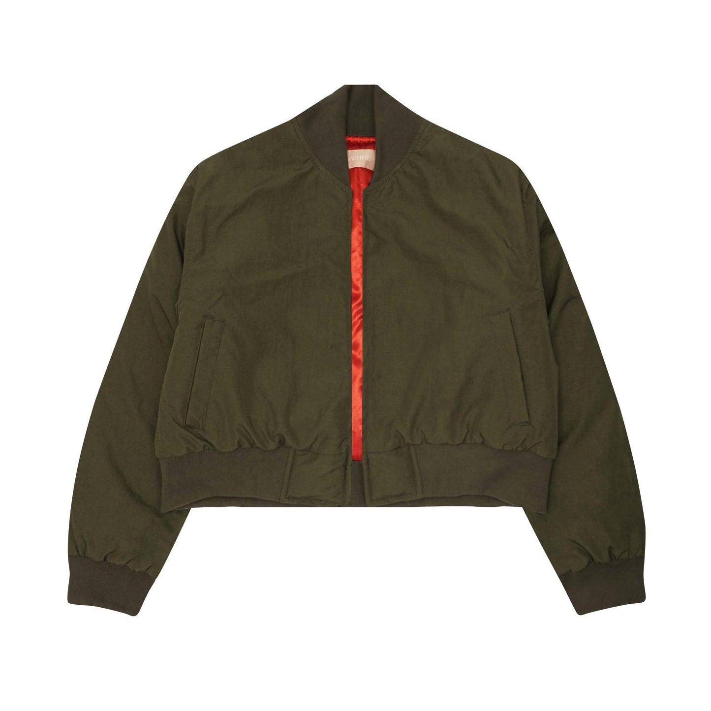FEMME FLIGHT JACKET IN OLIVE