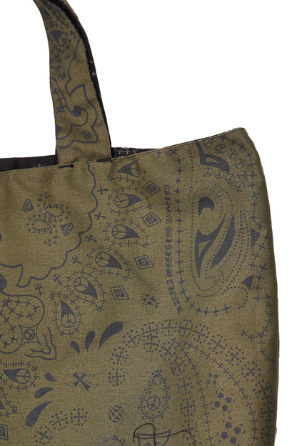“MIDNIGHT FOREST” 2-WAY CARRYALL