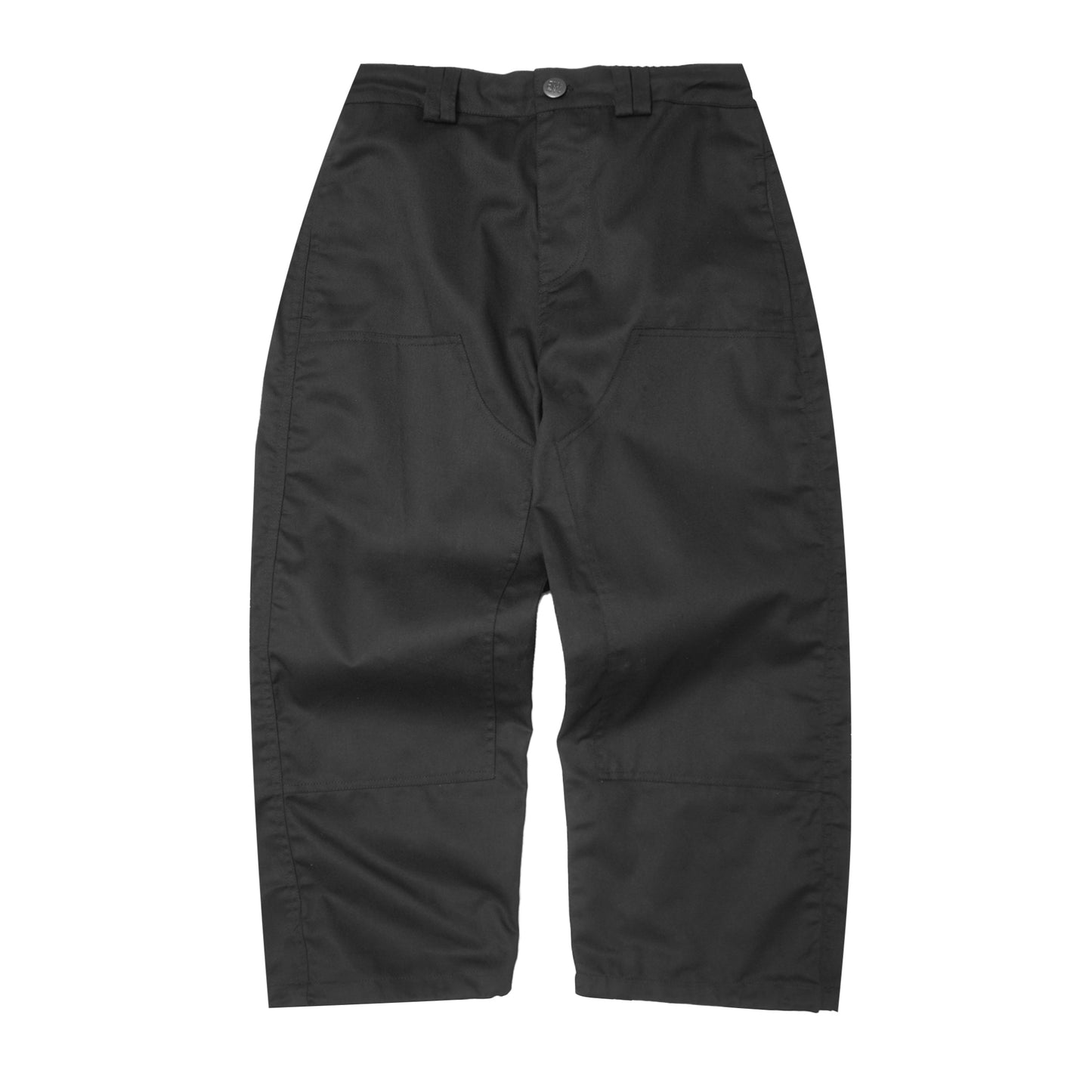 DOUBLE KNEE PHAT PANTS IN GRAPHITE