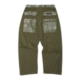 NEEDLEWORK PANTS IN FERN