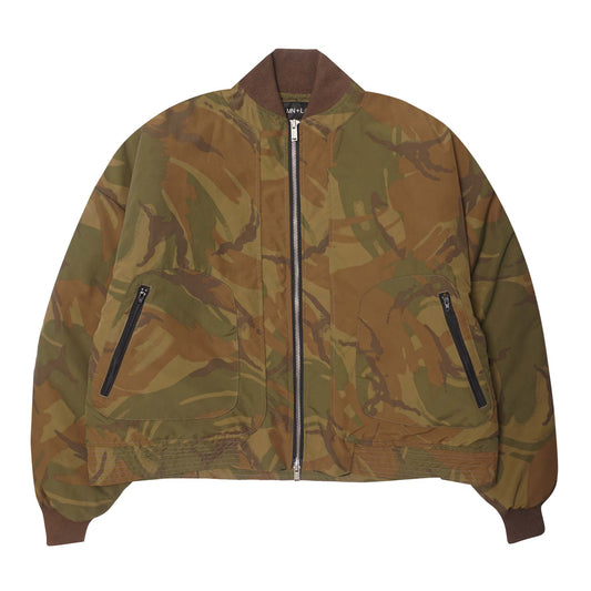 "FLOW" BOMBER JACKET IN JUNGLE CAMO