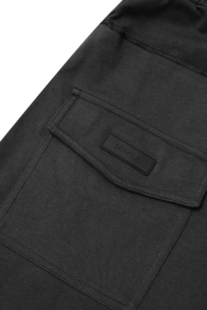 VEINS PANTS IN CHARCOAL GREY