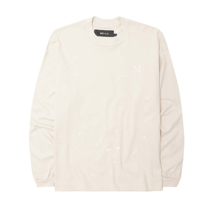 "HITTER" V3 LONGSLEEVE LITE TEE IN POWDER PINK
