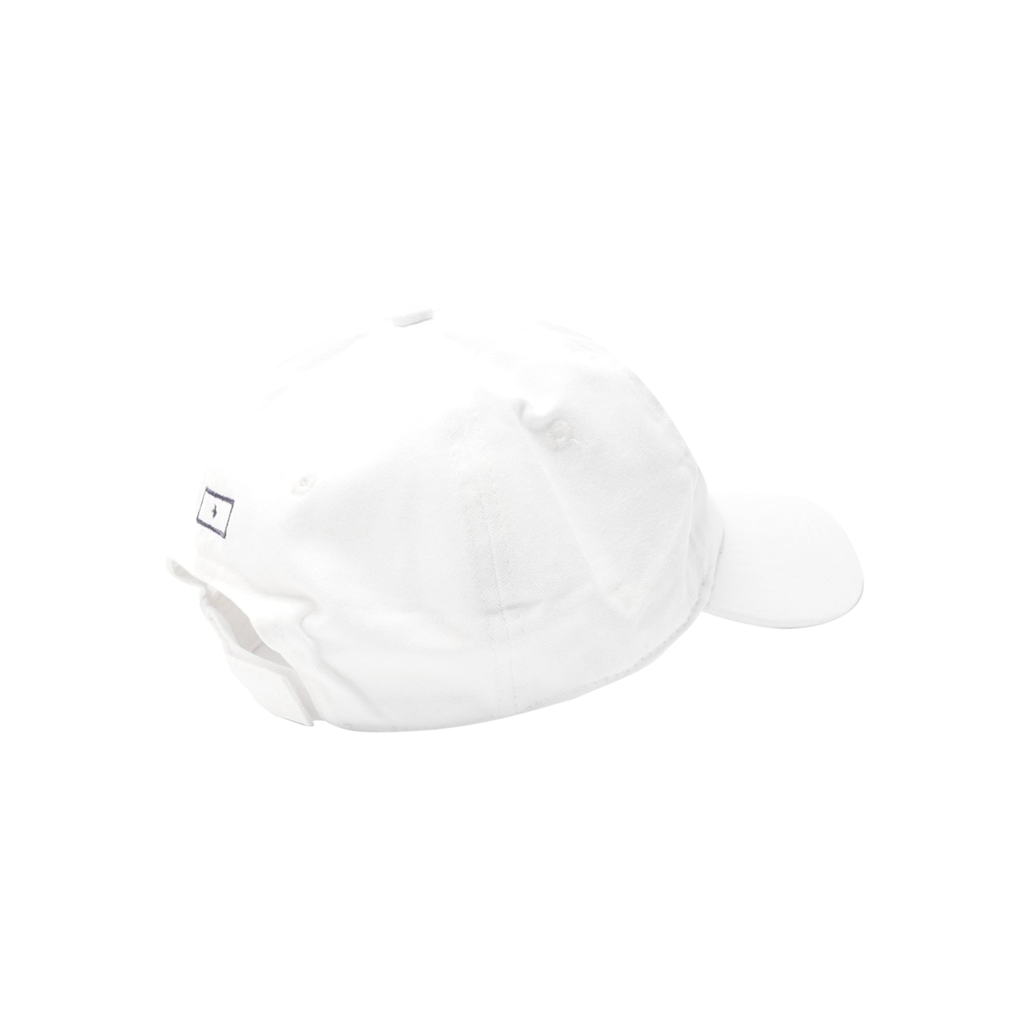 "HITTER" V3 5 PANEL HAT IN WHITE/NAVY