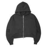 CLASSIC ZIP HOODIE IN ANTHRACITE