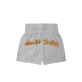 "BURNING STALLION" KNUCKLEHEAD MESH SHORTS V2 IN CEMENT