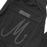 INCA BOOTCUT PANTS IN CAVIAR