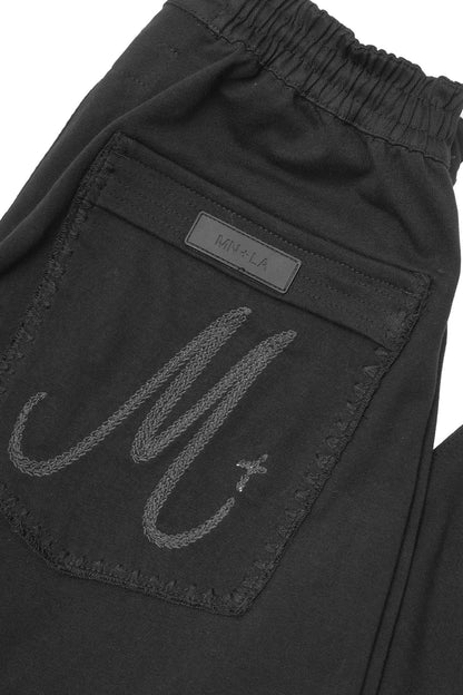 INCA BOOTCUT PANTS IN CAVIAR