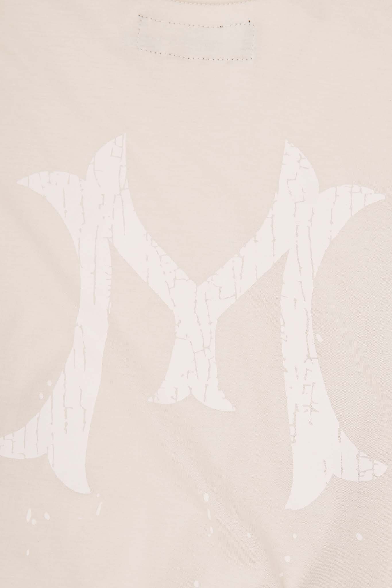"HITTER" V3 MOCK NECK LITE TEE IN POWDER PINK