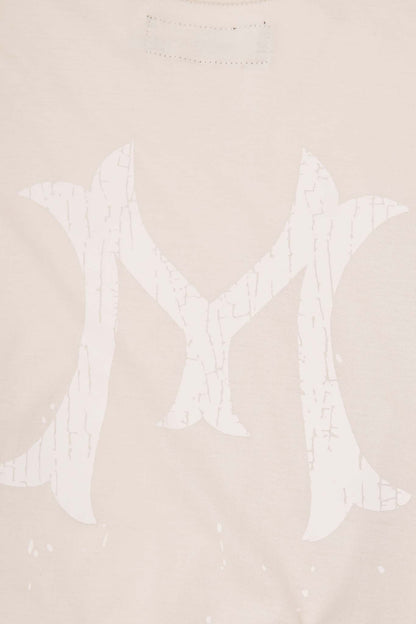 "HITTER" V3 MOCK NECK LITE TEE IN POWDER PINK