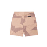 NEEDLEWORK SWEATSHORTS IN WHEAT/MAUVE