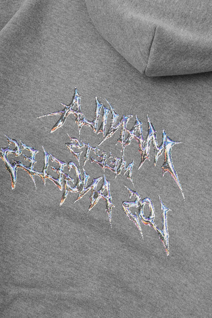 "MERCURIAL" HOODIE IN HEATHER GREY