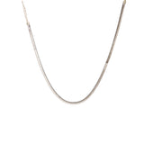 ONYX HERRINGBONE CHAIN NECKLACE