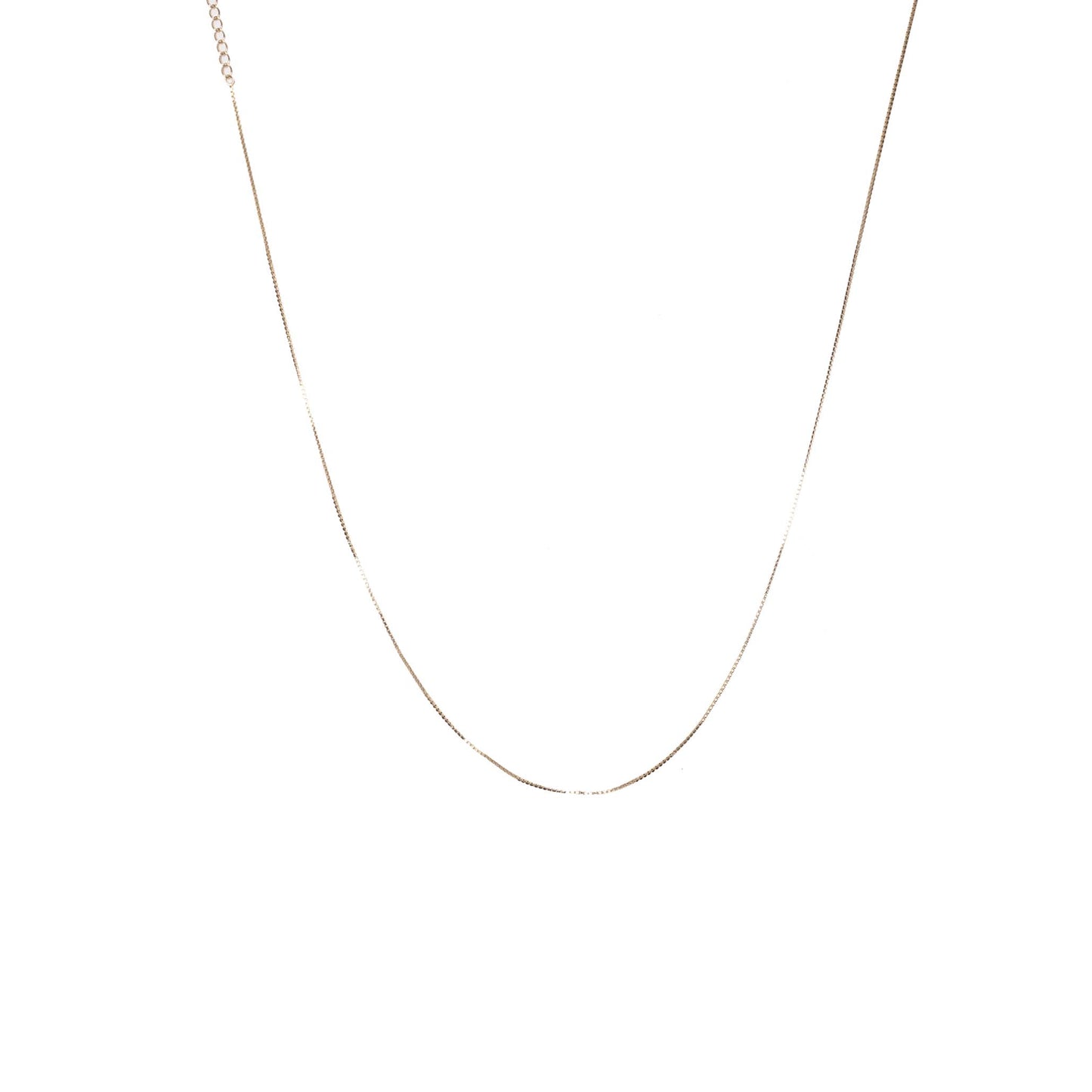 CUBE GOLD CHAIN NECKLACE