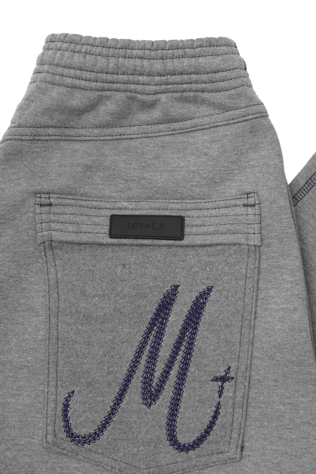 M+ EXO™ OVERPOCKET PHAT PANTS IN HEATHER GREY/NAVY