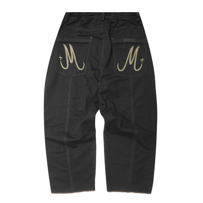 ARTISAN DOJO PANTS IN CAVIAR