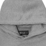 "LAST SUPPER" HOODIE IN HEATHER GREY