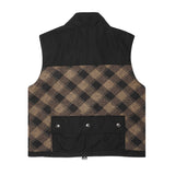 SHINOBI VEST IN TUSCAN PLAID
