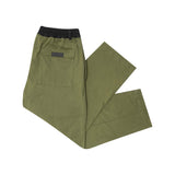 PLEATED ULTRA WIDE PANTS IN OLIVE