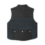 SHINOBI VEST IN RAVEN