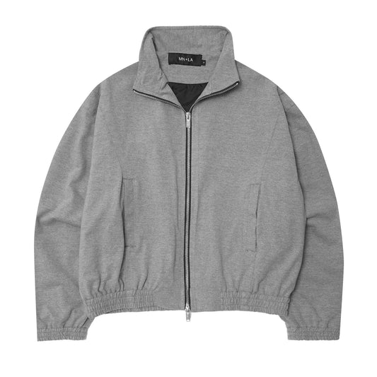 M+ "WAGWAN" JACKET IN HEATHER GREY