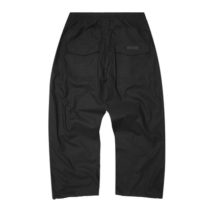 LINEN VEIN PANTS IN GRAPHITE