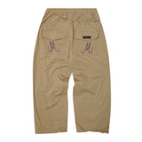 M+ VEINS PANTS IN DARK MINT