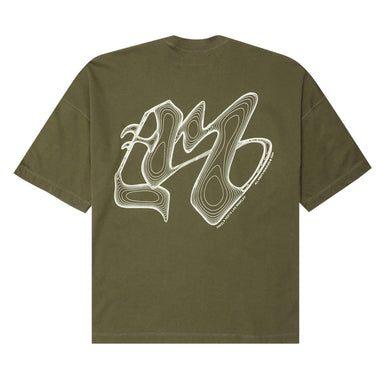 M'$ RIFT VAST TEE IN OLIVE