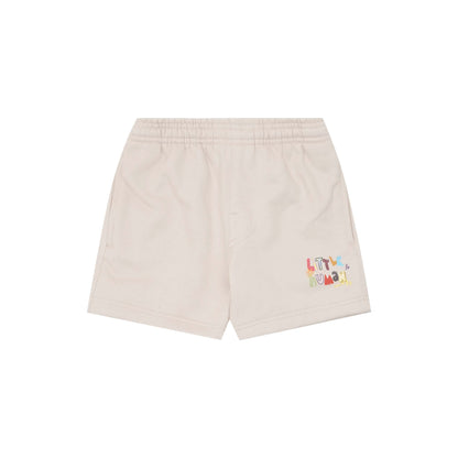 "CRAYONS" LITTLE HUMAN™ SWEATSHORTS IN OAT