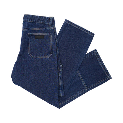 DOUBLE KNEE CRAFT PANTS IN TRUE BLUE