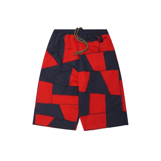 CUTOFF PANTS IN CRIMSON NOIR
