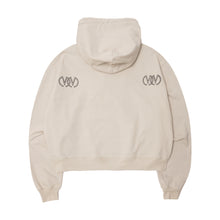 "TWIN M'$" HOODIE IN OAT