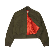 FEMME FLIGHT JACKET IN OLIVE