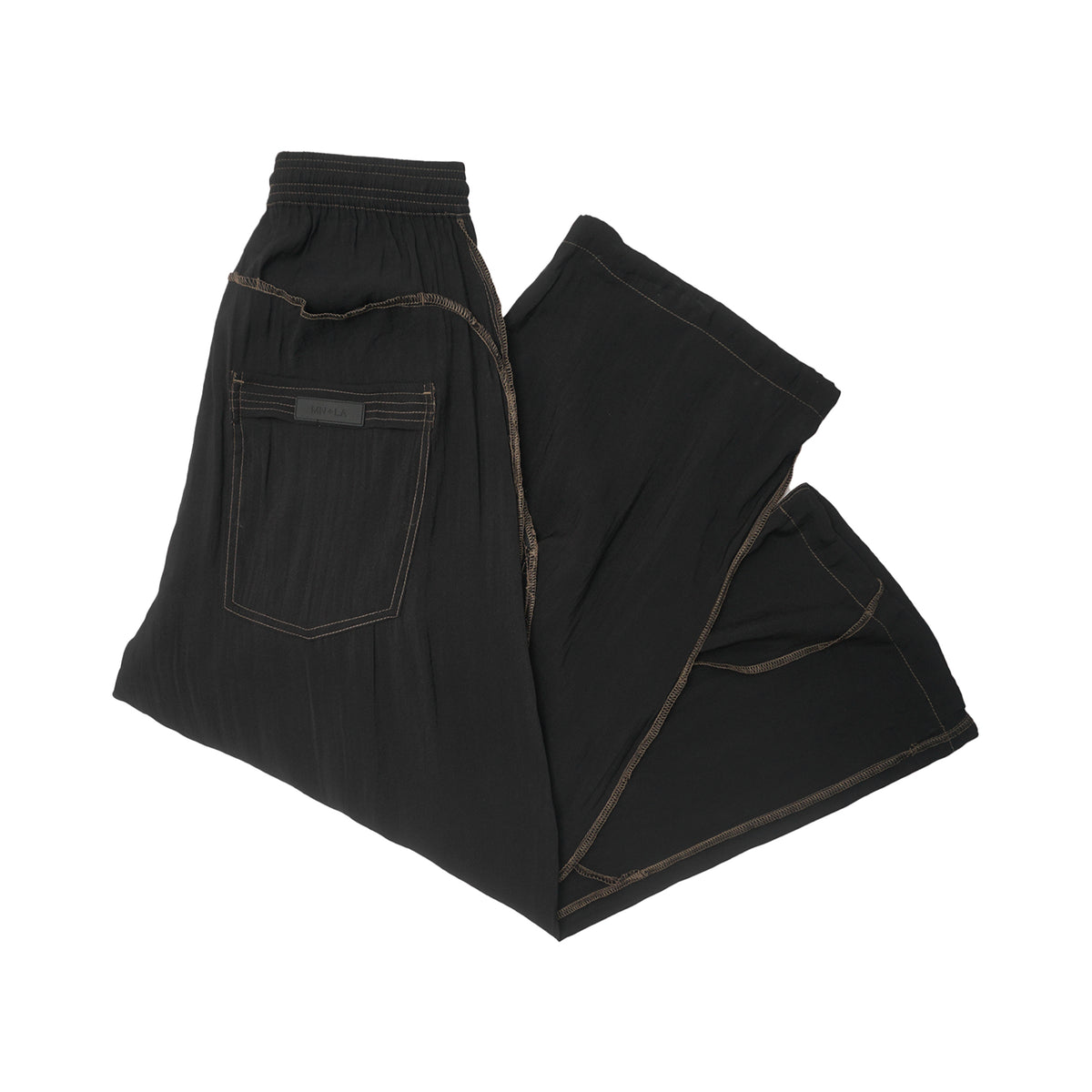 VEINS PANTS IN NOIR