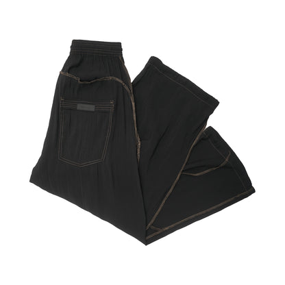 VEINS PANTS IN NOIR