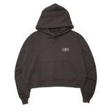 "TWIN M'$" HOODIE IN CHARCOAL GREY