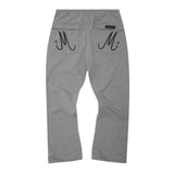 M+ BOOTCUT PANTS IN HEATHER GREY