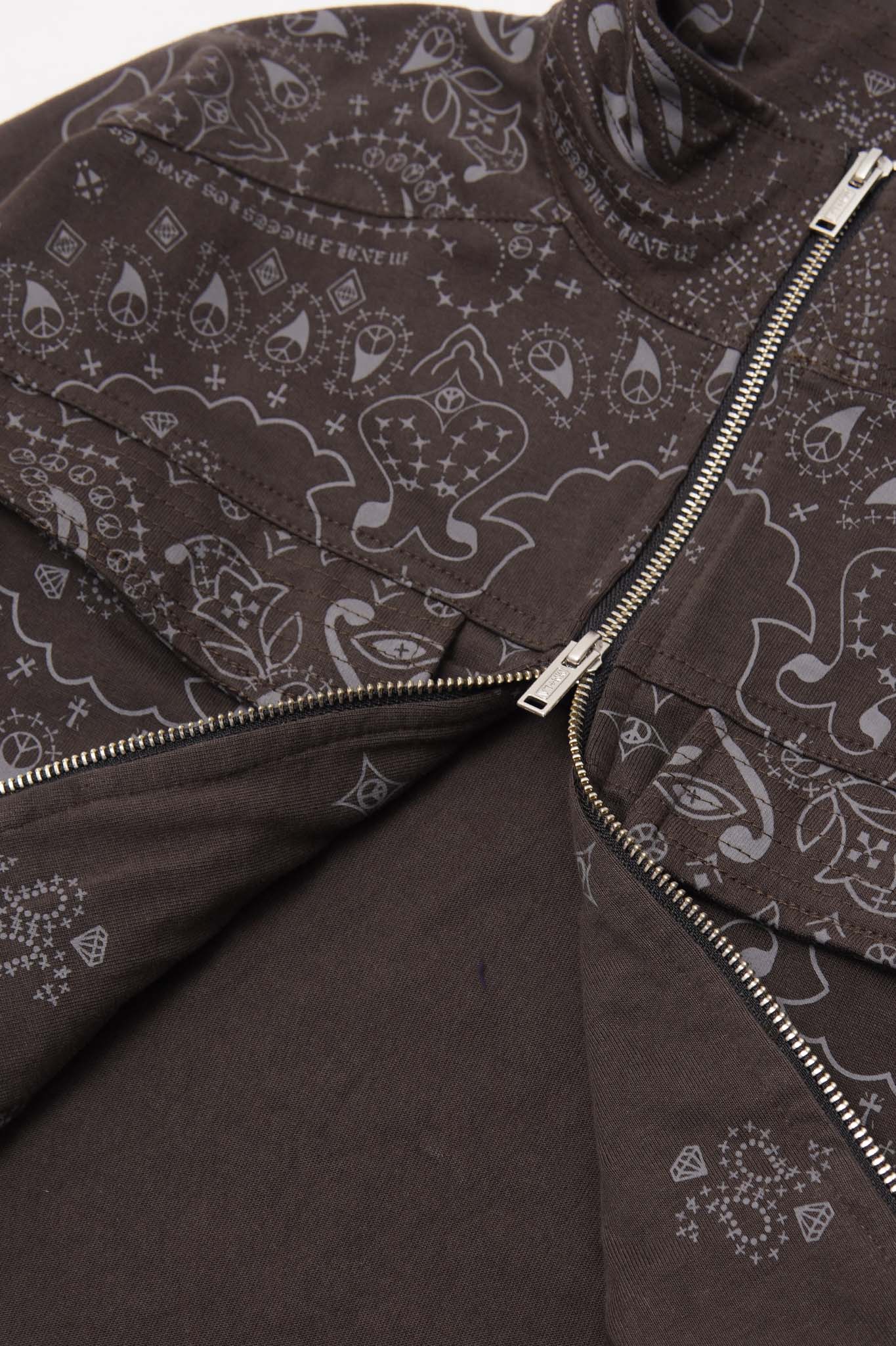 ROGUE WORK JACKET IN IRON PAISLEY