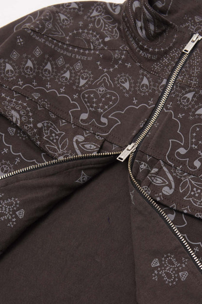 ROGUE WORK JACKET IN IRON PAISLEY