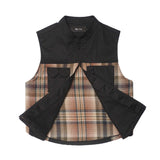 SHINOBI VEST IN APACHE PLAID