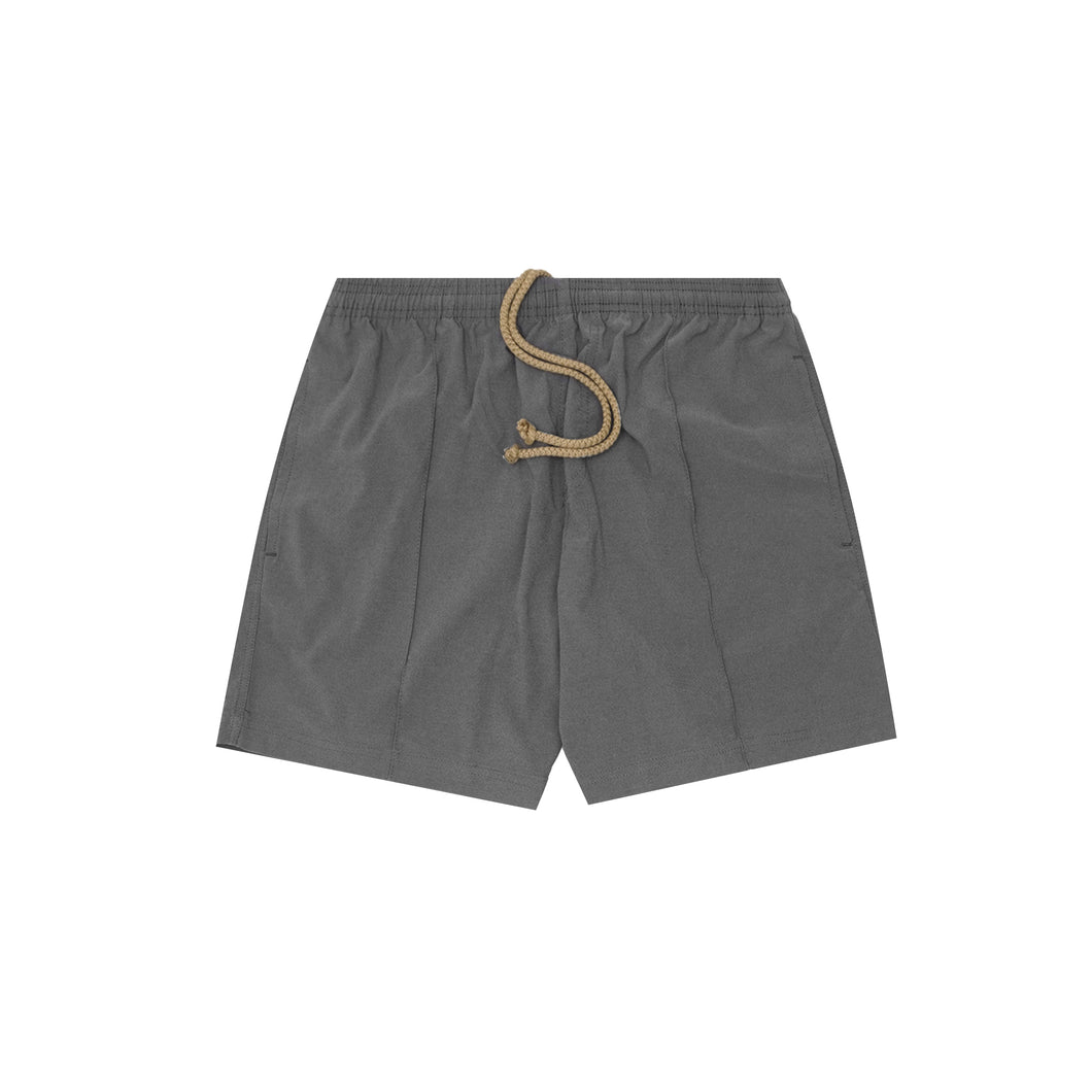 PLEATED LITE HOUSE SHORTS IN TROUT GREY