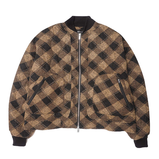 "THAI" BOMBER JACKET IN TUSCAN PLAID