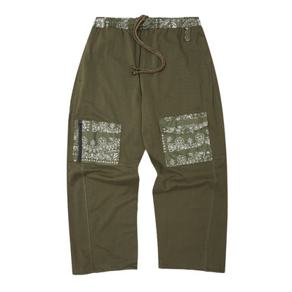 NEEDLEWORK PANTS IN FERN