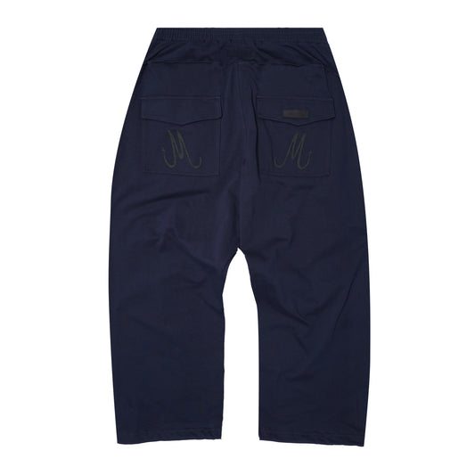 M+ VEINS PANTS IN NAVY
